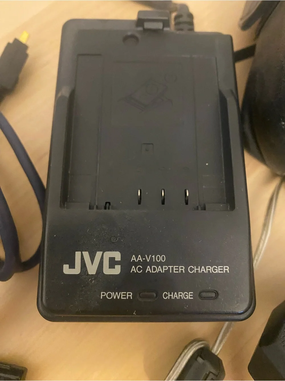 JVC Mega Pix Camcorder with Charger and Case - Black